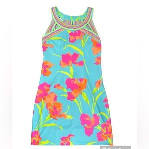 Gretchen Scott Isosceles Iris Blue Dress